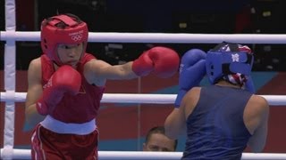 Boxing Womens Fly 51kg Semifinals  China v United States Full Replay  London 2012 Olympics [upl. by Brigette]