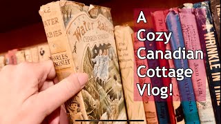 A Cozy Vlog From My Sisters Canadian Cottage [upl. by Abba668]