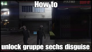 How to Unlock Gruppe sechs I GTAV Online Casino Heist Big Con Approach [upl. by Airamas]