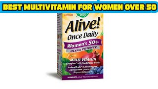 Top 5 Best Multivitamin for Women Over 50 Reviews [upl. by Buiron]