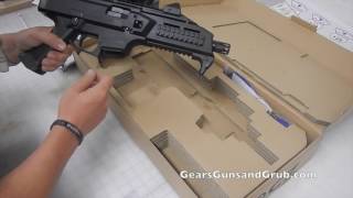 Unboxing the CZ Scorpion Evo 3 S1 [upl. by Jackqueline]