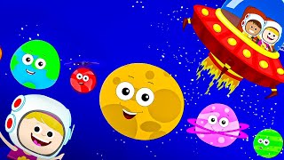 We Are The Planets Solar System Song for Kids by Cherry Tree [upl. by Llehcor227]