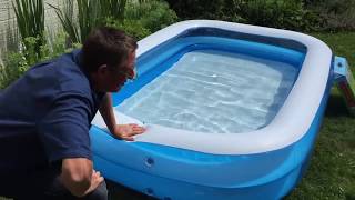 Chad Valley Large Family Paddling Pool Review [upl. by Marji850]