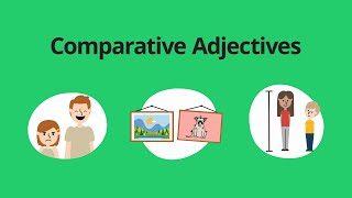 Comparative Adjectives – English Grammar Lessons [upl. by Robma545]