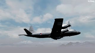 P3C Orion surveillance and antisubmarine aircraft carries modern electronic aviation equipment [upl. by Nahs669]