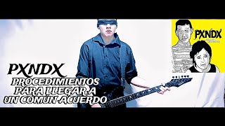 PXNDX  Procedimientos Para Llegar A Un Común Acuerdo  Guitar Cover [upl. by Nohshan]