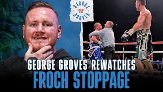 George Groves Rewatches Controversial Carl Froch Stoppage  GGBC [upl. by Alwitt]