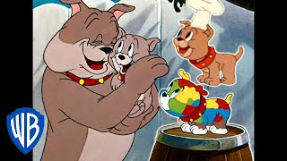 Tom amp Jerry  Tyke the Best Pup Ever  Classic Cartoon Compilation  WB Kids [upl. by Enyledam]