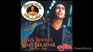 Main Bewafa Main bekadar karaoke by Amar Sanu [upl. by Ahpla]