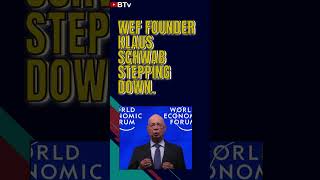 WEF Founder Klaus Schwab Stepping Down WEF KlausSchwab Resigned [upl. by Nyroc]