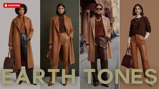 Mastering Earth Tones How to Wear Them Stylishly Fall 2024 [upl. by Anikahs390]