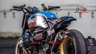 New BMW R nineT Cafe Racer Special  New BMW R nineT Custom by VTR Customs [upl. by Aniham]