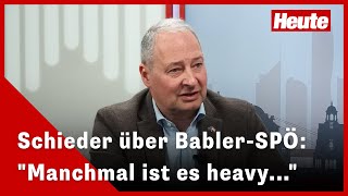 SPÖ EUSpitzenkandidat Andreas Schieder im Talk [upl. by Rachaba]