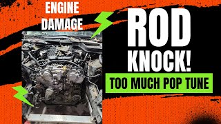 G37 VQ ENGINE REMOVAL IN 2 MINUTES [upl. by Waddle]