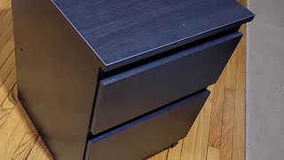 IKEA KULLEN 2drawer chest  Unboxing and assembly [upl. by Bennir]