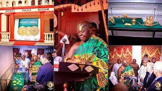 ASANTEHENE TOOK A COMPREHENSIVE TOUR OF THE MANHYIA PALACE MUSEUM [upl. by Jany]