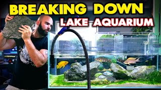 Breaking Down The LAKE AQUARIUM Something BIG Is Coming Next MD Fish Tanks [upl. by Raimund123]