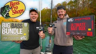 Bass Pro BIG BASS Fishing Kit Challenge [upl. by Verene]