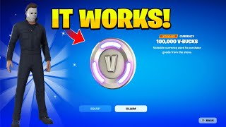 How To Get FREE VBUCKS in FORTNITE Chapter 5 NOT PATCHED [upl. by Nissy]