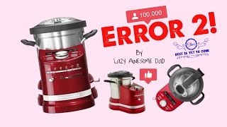 KitchenAid cook processor ARTISAN  How to fix ERROR 2 ERREUR 2 Slicer [upl. by Yared]