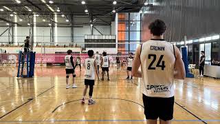 Senior State Champs Div 3 Spikers vs Bundaberg [upl. by Esojnauj]