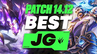 The BEST Junglers For All Ranks On Patch 1412  Season 14 Tier List League of Legends [upl. by Aviv]