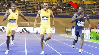 Oblique Seville DESTROY Noah Lyle In 100m FINAL  2024 RACERS GRAND PRIX [upl. by Yttocs]