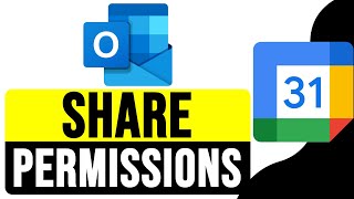 How to SHARE and MANAGE PERMISSIONS in OUTLOOK CALENDAR 2024  Share Outlook Calendar with Others [upl. by Haisej]