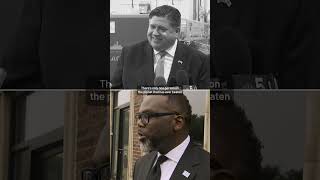 Gov Pritzker and Mayor Johnson discuss whether Biden should stay in the race [upl. by Ahseer]