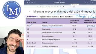 Fisiología clase 93  Fibras Nerviosas [upl. by Etiuqram512]