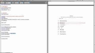 LaTeX Tutorial 3 helloworld  article skeleton labels and referencing [upl. by Gault]