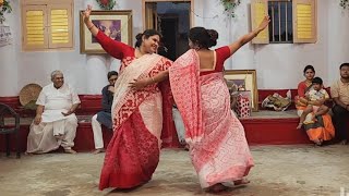 Nakku Nakur Na Jao Thakur  Dance Cover  Raktabeej  Nandita  Shiboprasad  Windows  Sil Sisters [upl. by Kcirted145]