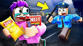 Can We ROB A CONVENIENCE STORE In ROBLOX WE WENT TO JAIL [upl. by Tris]