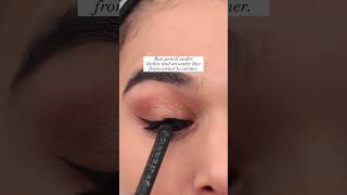 This Makeup Trick Makes Your Lashes Look Fuller 👀 makeuptips makeuphacks [upl. by Edya]