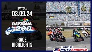 Daytona 200 2024  HIGHLIGHTS  MotoAmerica [upl. by Katherine170]