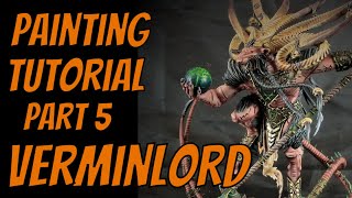 Painting Tutorial Verminlord Part 5 The Head and Final Details [upl. by Boyce]