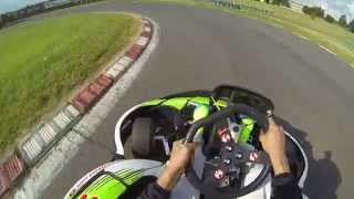 Onboard  Karting Magny cours Circuit Part1 [upl. by Oznarol]