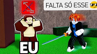 FINGI SER UM NPC COM A CDK NO BLOX FRUITS [upl. by Hagood986]