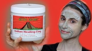 AZTEC SECRET HEALING CLAY MASK REVIEW DR DRAY [upl. by Blandina]