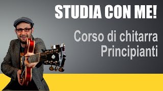 CORSO DI CHITARRA PER PRINCIPIANTI [upl. by Lias]