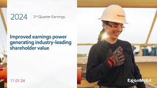 Exxon Mobil XOM Q3 2024 Earnings Presentation [upl. by Carmena377]