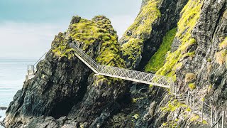 The Gobbins Cliff Walk Ireland On a Harley Davidson Ireland Series  Episode 2 [upl. by Dhruv242]