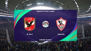 Al Ahly vs Zamalek 27092024 Final CAF Super Cup PES 2021 [upl. by Kendy]