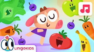 FRUITS and VEGETABLES Song for Kids 🍌🍅🥬 Song for Kids  Lingokids [upl. by Verdha]