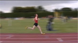 AllIreland Schools 2013  Senior Boys 100m Marcus Lawler [upl. by Renrut]