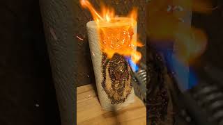 Jet Laser vs Kitchenpaper asmr wood asmrsounds trending satisfying diy [upl. by Damick]