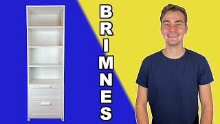 Tutorial  IKEA BRIMNES BOOKCASE [upl. by Aelegna]