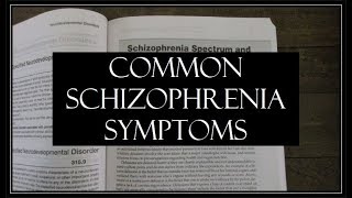 Common Schizophrenia Symptoms [upl. by Nalehp]