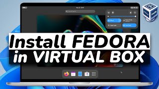 How To Install Fedora 39 in VirtualBox  Fedora Workstation 39 [upl. by Ellerrad]