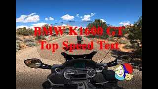 BMW K1600 GT Top Speed [upl. by Lapointe]